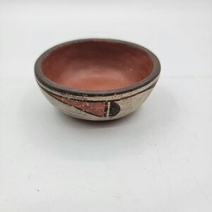 Vintage Zia polychrome Pueblo bowl